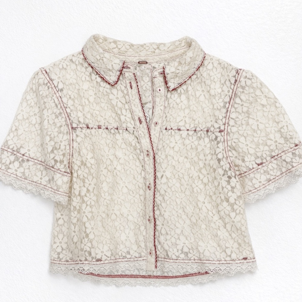 NWT Free People Mannie top Small